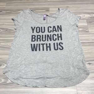 Alya You Can Brunch With Us T Shirt